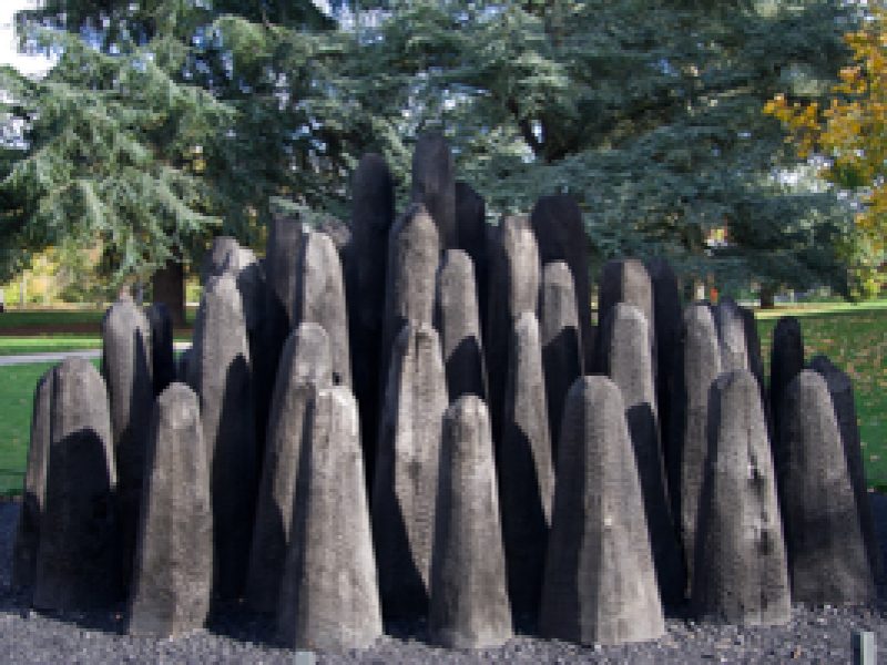 David Nash at Kew Gardens