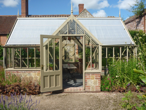 Alitex greenhouse at the Walled Garden, Cowdray